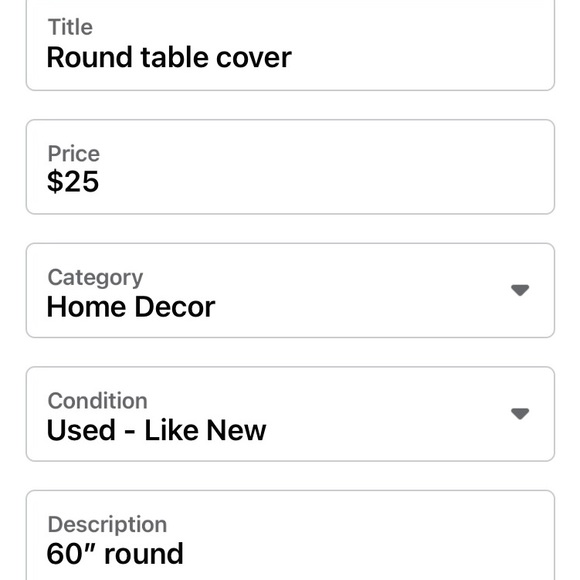 Spring table cover - Picture 5 of 5